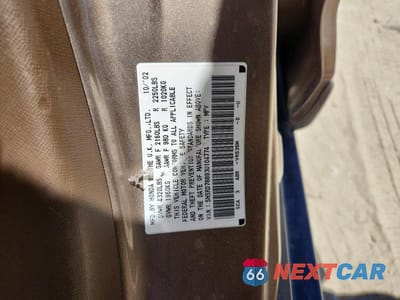 Zdjęcie 13 z 13 samochodu: 2003 HONDA CR-V EX VIN:SHSRD78893U104774 - miniatura