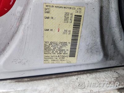Zdjęcie 12 z 12 samochodu: 2015 NISSAN ALTIMA 2.5 SL VIN:1N4AL3AP1FN870642 - miniatura