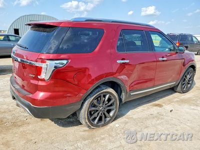 Trzecie zdjęcie samochodu z tyłu: 2017 FORD EXPLORER LIMITED VIN:1FM5K8F89HGD87707 - miniatura