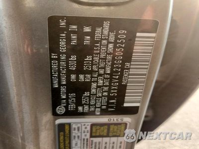 Zdjęcie 12 z 12 samochodu: 2016 KIA OPTIMA SXL VIN:5XXGV4L23GG052509 - miniatura
