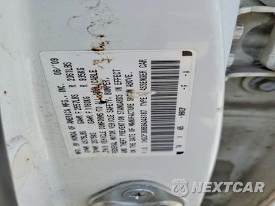 Zdjęcie 12 z 12 samochodu: 2009 HONDA ACCORD EXL VIN:1HGCP36869A046187 - miniatura