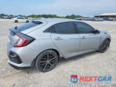 Trzecie zdjęcie samochodu z tyłu: 2020 HONDA CIVIC SPORT VIN:SHHFK7H44LU417906 - miniatura