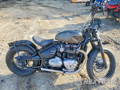 2017 TRIUMPH MOTORCYCLE BONNEVILLE BOBBER SMTD42HL3HT814414 - główne zdjęcie licytacji z USA - miniatura