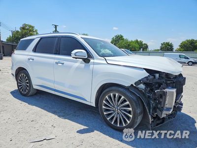 Czwarte zdjęcie samochodu z boku: 2024 HYUNDAI PALISADE CALLIGRAPHY VIN:KM8R74GE9RU744970 - miniatura