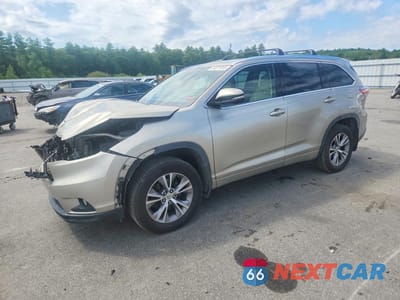 2015 TOYOTA HIGHLANDER XLE 5TDJKRFH0FS114232 - główne zdjęcie licytacji z USA - miniatura