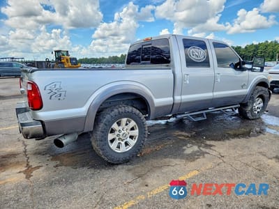 Trzecie zdjęcie samochodu z tyłu: 2014 FORD F350 SUPER DUTY VIN:1FT8W3BT4EEA59153 - miniatura