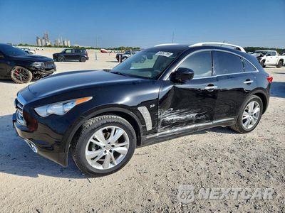 2015 INFINITI QX70 BASE JN8CS1MW0FM483409 - główne zdjęcie licytacji z USA - miniatura