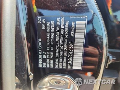 Zdjęcie 12 z 12 samochodu: 2024 PORSCHE MACAN BASE VIN:WP1AA2A5XRLB16646 - miniatura