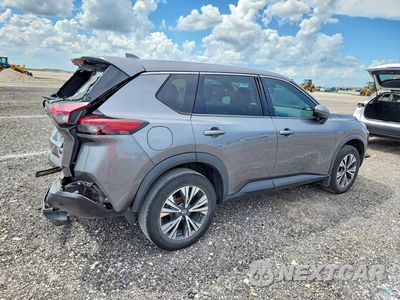 Trzecie zdjęcie samochodu z tyłu: 2021 NISSAN ROGUE SV VIN:5N1AT3BA6MC670123 - miniatura