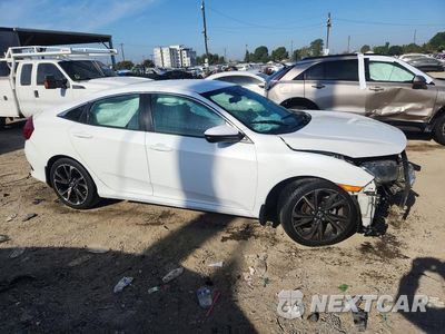 Czwarte zdjęcie samochodu z boku: 2019 HONDA CIVIC SPORT VIN:2HGFC2F84KH588916 - miniatura