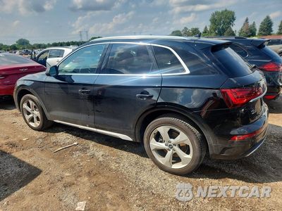 Drugie zdjęcie samochodu z przodu: 2021 AUDI Q5 PREMIUM PLUS VIN:WA1BAAFY0M2057411 - miniatura