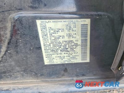 Zdjęcie 13 z 13 samochodu: 2006 NISSAN FRONTIER SE VIN:1N6AD07W26C465192 - miniatura