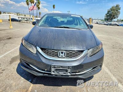 Piąte zdjęcie samochodu w środku: 2014 HONDA CIVIC LX VIN:19XFB2E57EE032222 - miniatura