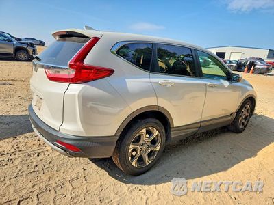 Trzecie zdjęcie samochodu z tyłu: 2019 HONDA CR-V EX VIN:5J6RW1H50KA030599 - miniatura
