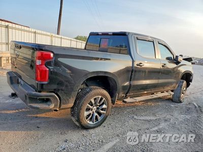 Trzecie zdjęcie samochodu z tyłu: 2022 CHEVROLET SILVERADO K1500 RST VIN:3GCUDEET8NG684997 - miniatura