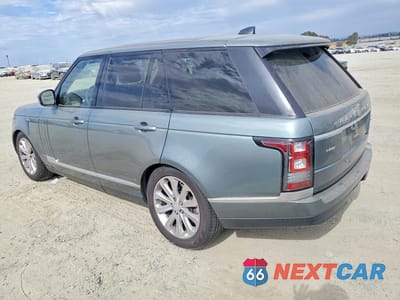 Drugie zdjęcie samochodu z przodu: 2017 LAND ROVER RANGE ROVER HSE VIN:SALGS2FV2HA352048 - miniatura