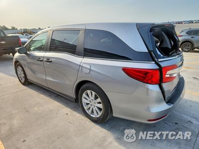 Drugie zdjęcie samochodu z przodu: 2019 HONDA ODYSSEY LX VIN:5FNRL6H26KB115844 - miniatura
