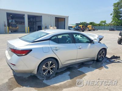 Trzecie zdjęcie samochodu z tyłu: 2022 NISSAN SENTRA SV VIN:3N1AB8CV2NY208868 - miniatura