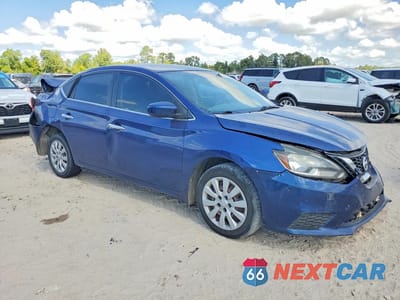 Czwarte zdjęcie samochodu z boku: 2019 NISSAN SENTRA S VIN:3N1AB7AP9KY222096 - miniatura