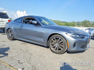 Czwarte zdjęcie samochodu z boku: 2022 BMW 430I VIN:WBA53AP03NCJ25554 - miniatura