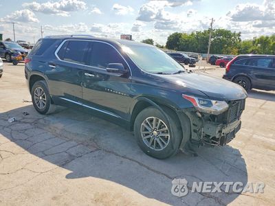 Czwarte zdjęcie samochodu z boku: 2019 CHEVROLET TRAVERSE PREMIER VIN:1GNERKKW8KJ116236 - miniatura