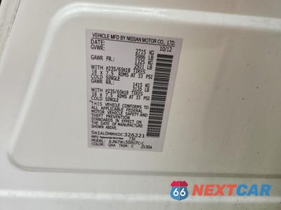 Zdjęcie 12 z 12 samochodu: 2013 INFINITI JX35 BASE VIN:5N1AL0MMXDC326221 - miniatura