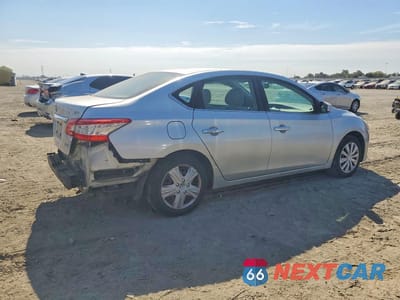 Trzecie zdjęcie samochodu z tyłu: 2013 NISSAN SENTRA S VIN:3N1AB7AP9DL611658 - miniatura