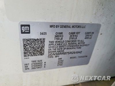 Zdjęcie 14 z 14 samochodu: 2025 CHEVROLET TAHOE K1500 RST VIN:1GNS6RR87SR264942 - miniatura