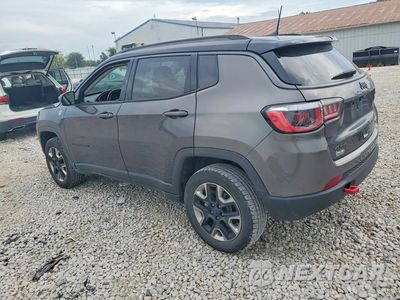 Drugie zdjęcie samochodu z przodu: 2018 JEEP COMPASS TRAILHAWK VIN:3C4NJDDB6JT441559 - miniatura