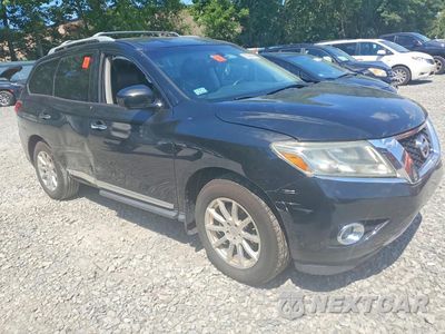 Czwarte zdjęcie samochodu z boku: 2015 NISSAN PATHFINDER SL VIN:5N1AR2MM6FC695378 - miniatura