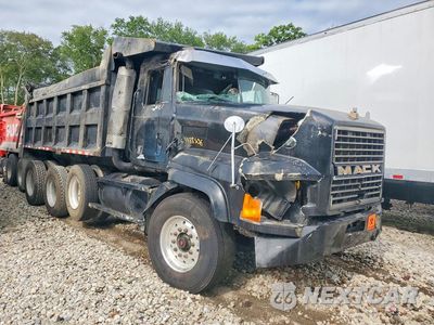 Czwarte zdjęcie samochodu z boku: 1993 MACK CL613 DUMP TRUCK VIN:1M2AD27Y8PW001108 - miniatura