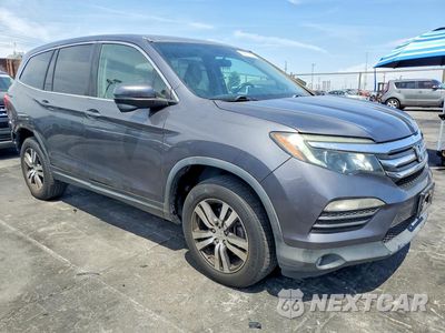 Czwarte zdjęcie samochodu z boku: 2016 HONDA PILOT EX VIN:5FNYF6H3XGB062374 - miniatura