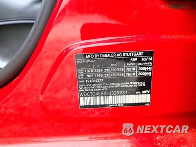 Zdjęcie 13 z 13 samochodu: 2017 MERCEDES-BENZ GLA 250 VIN:WDCTG4EBXHJ329931 - miniatura