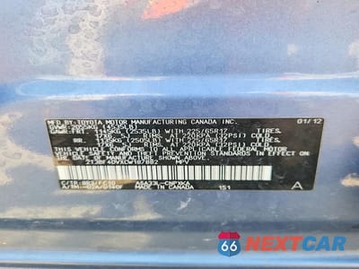 Zdjęcie 13 z 13 samochodu: 2012 TOYOTA RAV4 BASE VIN:2T3BF4DVXCW187882 - miniatura