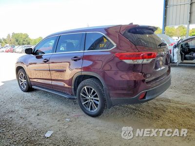 Drugie zdjęcie samochodu z przodu: 2018 TOYOTA HIGHLANDER XLE VIN:5TDJZRFHXJS869800 - miniatura