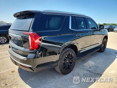 Trzecie zdjęcie samochodu z tyłu: 2022 GMC YUKON SLT VIN:1GKS2BKD2NR142291 - miniatura