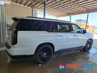 Trzecie zdjęcie samochodu z tyłu: 2026 CADILLAC ESCALADE ESV SPORT VIN:1GYS9PKL7TR325625 - miniatura