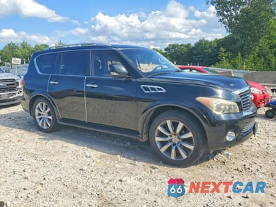 Czwarte zdjęcie samochodu z boku: 2011 INFINITI QX56 BASE VIN:JN8AZ2NE5B9006180 - miniatura