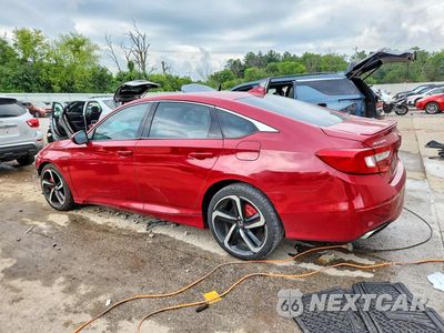 Drugie zdjęcie samochodu z przodu: 2019 HONDA ACCORD SPORT VIN:1HGCV1F32KA106258 - miniatura