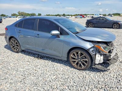 Czwarte zdjęcie samochodu z boku: 2020 TOYOTA COROLLA SE VIN:JTDS4RCE4LJ001191 - miniatura