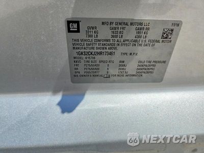 Zdjęcie 13 z 13 samochodu: 2017 GMC YUKON DENALI VIN:1GKS2CKJ2HR173461 - miniatura