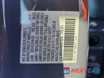 Zdjęcie 13 z 13 samochodu: 2025 HONDA PILOT ELITE VIN:5FNYG1H86SB128245 - miniatura