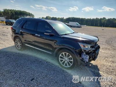 Czwarte zdjęcie samochodu z boku: 2017 FORD EXPLORER LIMITED VIN:1FM5K7F85HGB80953 - miniatura