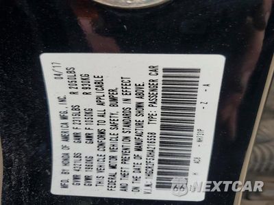 Zdjęcie 12 z 12 samochodu: 2017 HONDA ACCORD SPORT VIN:1HGCR2F5XHA216558 - miniatura