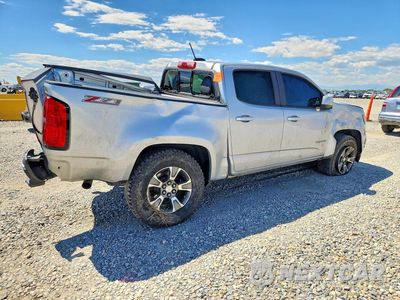 Trzecie zdjęcie samochodu z tyłu: 2017 CHEVROLET COLORADO Z71 CREW CA VIN:1GCGSDEN3H1157113 - miniatura