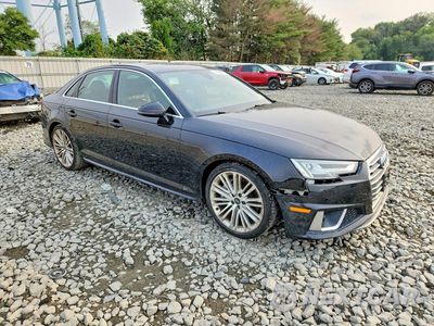 Czwarte zdjęcie samochodu z boku: 2019 AUDI A4 PREMIUM PLUS VIN:WAUENAF43KA007493 - miniatura