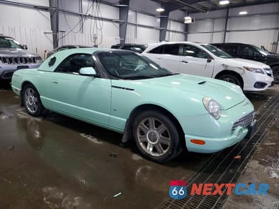 Czwarte zdjęcie samochodu z boku: 2004 FORD THUNDERBIRD VIN:1FAHP60A04Y101885 - miniatura
