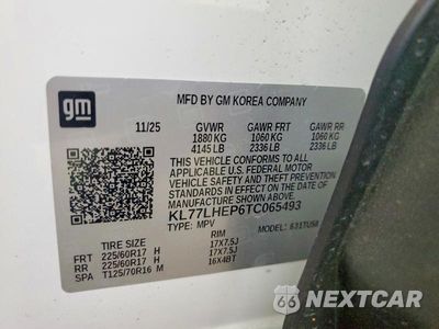 Zdjęcie 13 z 13 samochodu: 2026 CHEVROLET TRAX 1LT VIN:KL77LHEP6TC065493 - miniatura