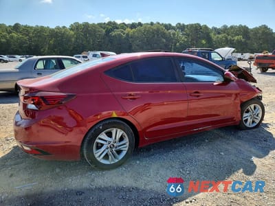 Trzecie zdjęcie samochodu z tyłu: 2020 HYUNDAI ELANTRA VALUE EDITION VIN:KMHD84LF3LU015781 - miniatura
