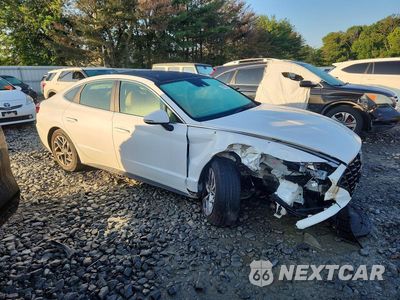 Czwarte zdjęcie samochodu z boku: 2020 HYUNDAI SONATA SEL VIN:5NPEF4JA9LH016546 - miniatura